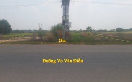 Bán đất 3 mặt tiền đường Võ Văn Điều 950m2 tại xã Phước Thạnh -Củ Chi - tp HCM . 